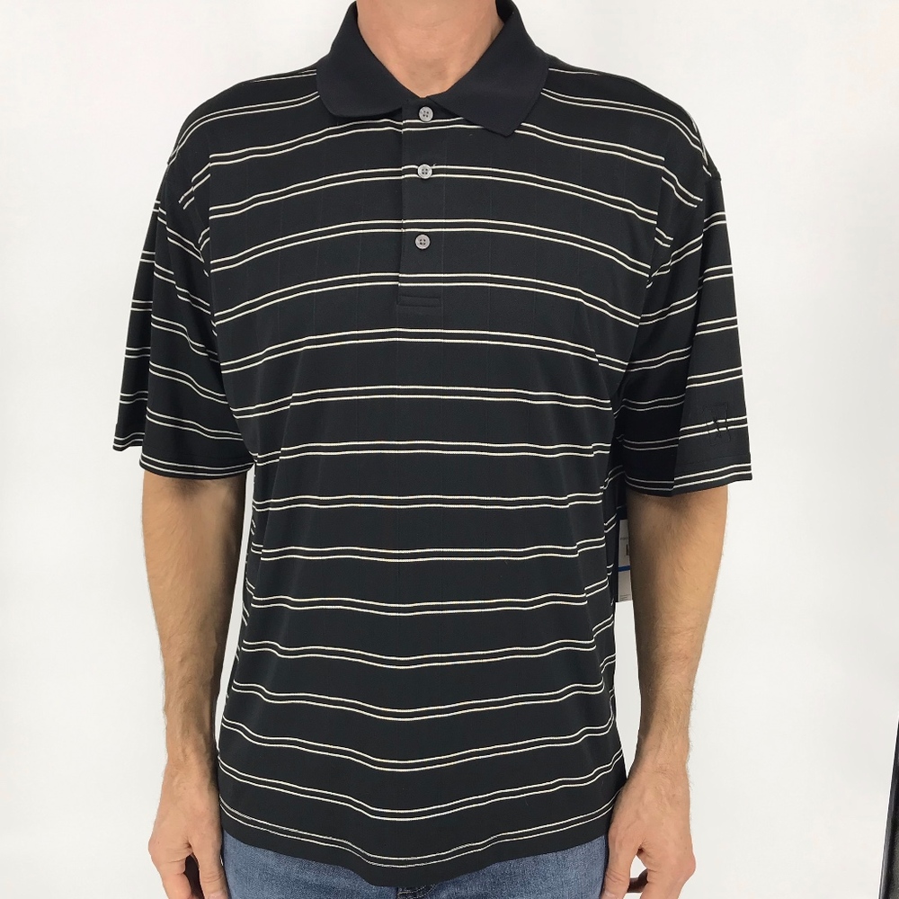 PGA Tour Black Polo NWT